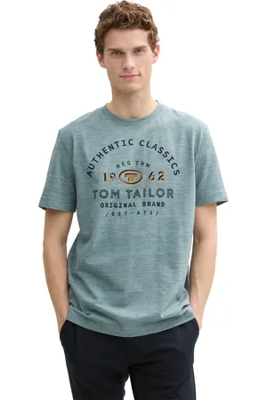 TOM TAILOR Pánské tričko šedé