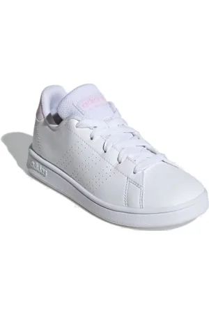 adidas Dívčí rekreační obuv Advantage Court Jr cloud white clear clear