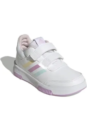 adidas Dívčí rekreační obuv Tensaur Sport 2.0 CF K cloud white almost bliss lilac