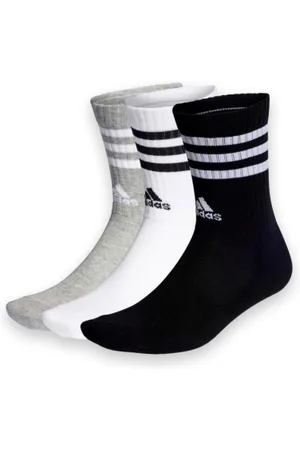 adidas Ponožky 3S C SPW CRW 3P MGREYH BLACK W