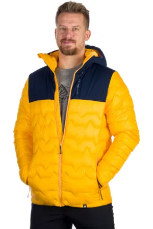 Northfinder Pánská turistická bunda WOODROW-225-yellowblue