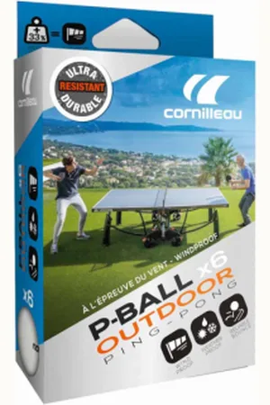 Cornilleau Stolní tenisové míčky P-Ball Outdoor Ultradurable