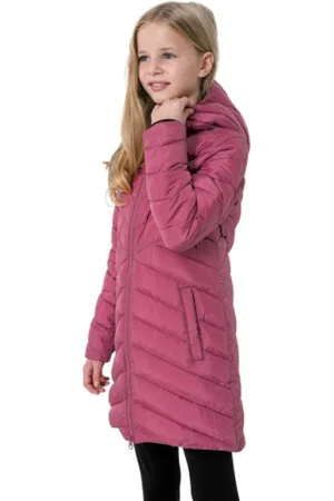 4F Dívčí bunda GIRLS JACKET JKUDP003-53S-DARK