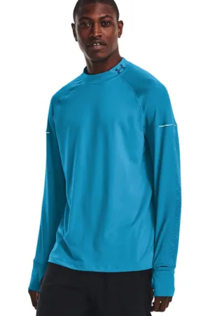 Under Armour Pánské běžecké tričko s dlouhým rukávem UA OUTRUN THE COLD LS-BLU-1373214-419