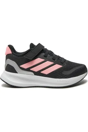 adidas Dívčí sportovní obuv (tréninková) Runfalcon 5 core black spark silver metalic