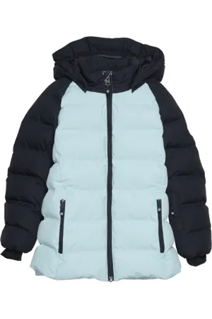 Color Kids Dívčí lyžařská bunda Ski Jacket - Quilt, aqua esque