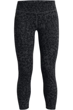 Under Armour Dívčí legíny Motion Printed Ankle Crop-GRY