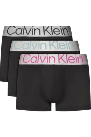 Calvin Klein Pánské boxerky LOW RISE TRUNK 3PK-B- ARONA, ASHF GRY, ULTRA LGS