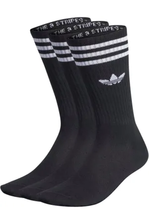 adidas Ponožky 3 PACK-SOLID CREW SOCK BLACK