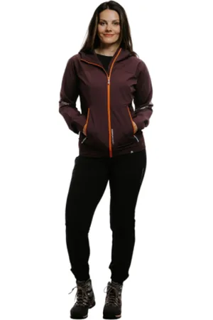 Northfinder Dámská turistická softshellová bunda DONNA-481-plum
