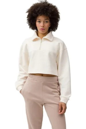 4F Dámská mikina SWEATSHIRT-WSS24TSWSF1004-12S-CREME
