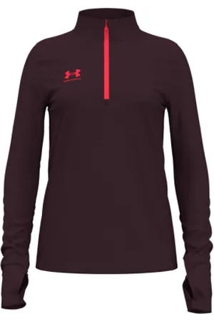 Under Armour Dívčí tréninková mikina s 1 2 zipem UA Girls Challenger Midlayer-MRN