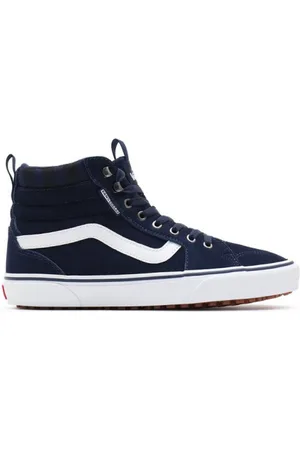 Vans Pánská vycházková obuv MN Filmore HI guard (Suede) dress blues plaid