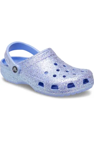 Crocs Kroksy (rekreační obuv) Classic Glitter Clog moon jelly