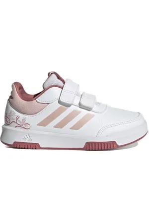 adidas Dívčí rekreační obuv Tensaur Sport 2.0 Minnie white sandy preloved crimson