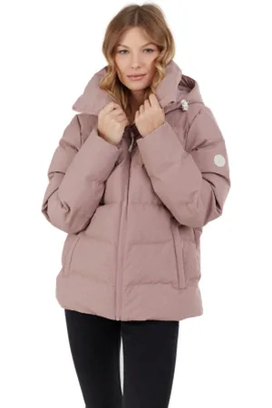 fundango Dámská bunda Mirabelle Padded Jacket-325-smoke rose