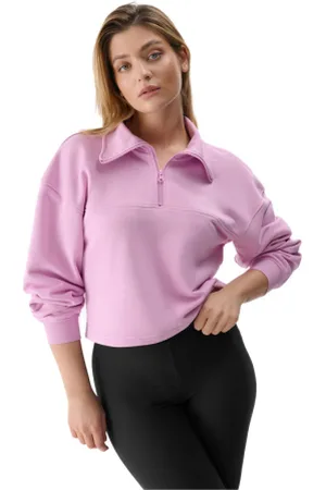 4F Dámská mikina SWEATSHIRT-WSS24TSWSF1004-56S-LIGHT
