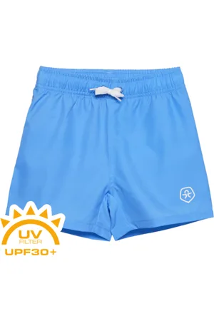 Color Kids Chlapecké plavky Swim Shorts - Solid, azure