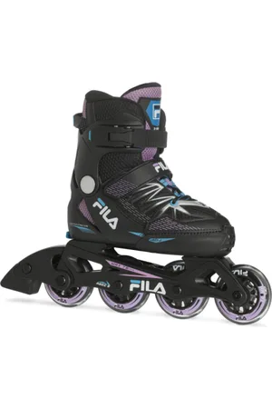 Fila Juniorské kolečkové brusle X-ONE G BLACK PINK LIGHTBLUE