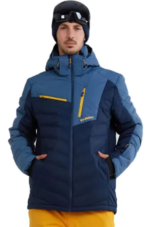 fundango Pánská lyžařská bunda Willow Padded Jacket-486-patriot