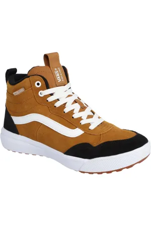 Vans Pánské kotníkové zimní boty MN Range EXP HI Guard (Suede) golden brown