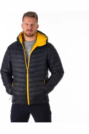 Northfinder Pánská turistická bunda DAN-583-blacklemon