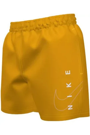 Nike Chlapecké plavky Split Logo Lap 4 inch -818-Laser orange