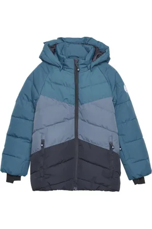 Color Kids Chlapecká lyžařská bunda Ski Jacket - Colorblock -Quilt, legion