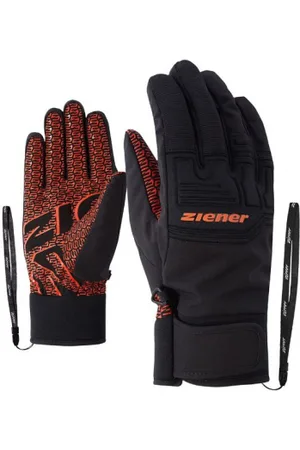 Ziener Pánské lyžařské rukavice GARIM-801065-860-orange spice