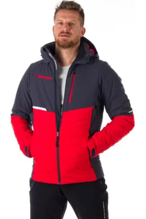 Northfinder Pánská lyžařská bunda MYLO-590-steelbluered