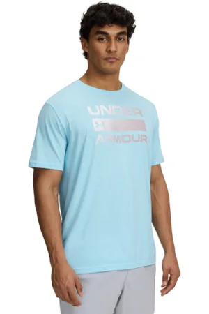 Under Armour Pánské triko s krátkým rukávem UA TEAM ISSUE WORDMARK SS-BLU