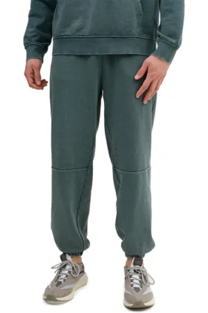 4F Pánské tepláky TROUSERS-WSS24TTROM653-44S-OLIVE