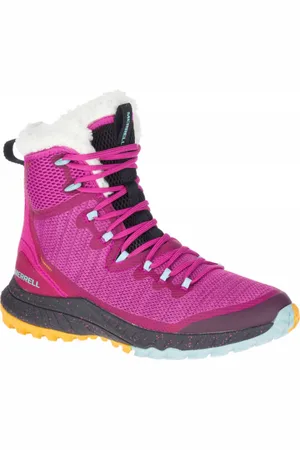 Merrell Dámské vysoké zimní boty Bravada Knit Polar WTPF fuchsia