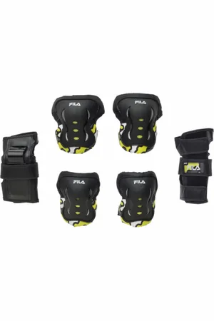 Fila Chlapecký chrániče na brusle JR BOY FP GEARS BLK YELLO