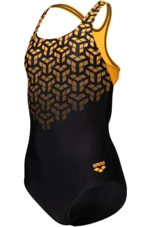 Arena Dívčí plavecké jednodílné plavky GIRLS KIKKO V SWIMSUIT SWIM PRO BACK