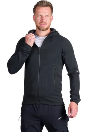 Northfinder Pánská turistická mikina se zipem EGON 411greyblack
