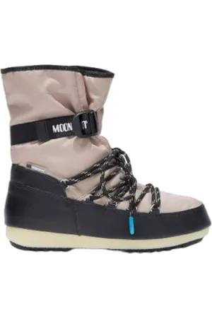Moon Boot Dámské kotníkové zimní boty LOOP NYLON, 002 sand