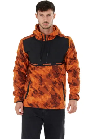 fundango Pánská lyžařská mikina s 1 2 zipem Exodus Hybrid Jacket-613-autumn