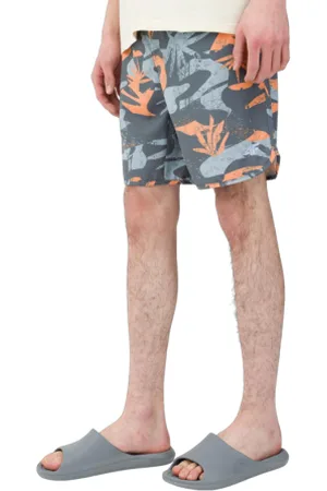 4F Pánské plavky BOARD SHORTS-WSS24UBDSM086-90A-MULTICOLOUR ALLOVER