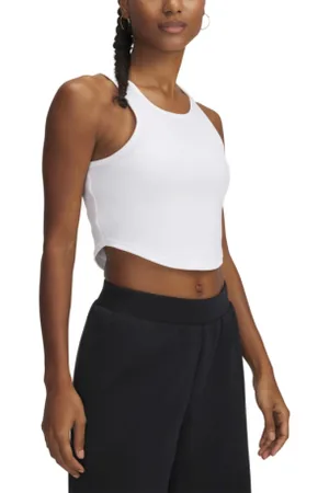Under Armour Dámské tílko UA Rival Rib Tank-WHT