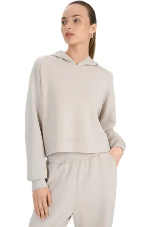 4F Dámská mikina s kapucí SWEATSHIRT F1562-83S-BEIGE
