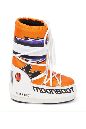 Moon Boot Dětské vysoké zimní boty ICON RETROBIKER, 004 M patch