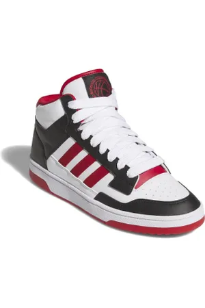 adidas Pánská rekreační obuv Rapid Court Mid core black toper red cloud