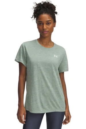 Under Armour Dámské tréninkové triko s krátkým rukávem Tech SSC- Twist-GRN