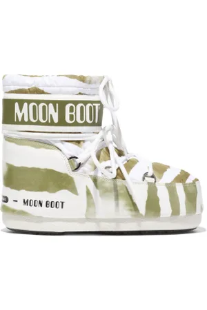 Moon Boot Dámské vysoké zimní boty MARS ZEBRA, 001 sage