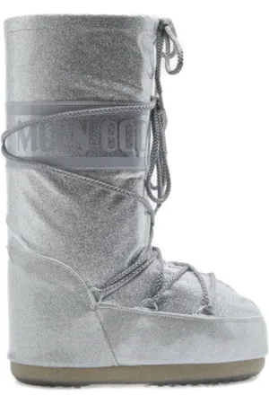 Moon Boot Dětské vysoké zimní boty ICON GLITTER, 002