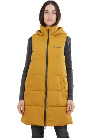 fundango Dámská vesta Scarlet Padded Vest-2400-mustard