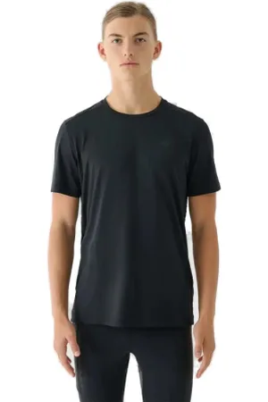 4F Pánské tréninkové tričko s krátkým rukávem TSHIRT FNK M1343-20S-DEEP