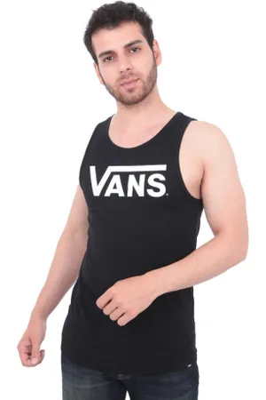 Vans Pánské triko s krátkým rukávem CLASSIC TANK-BLACK