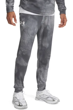 Under Armour Pánské tepláky UA Rival Terry AOP Jogger Q1-GRY
